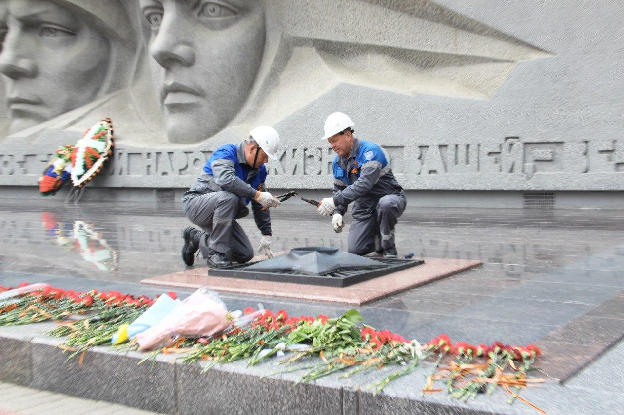 Вечный Огонь в Ставрополе не погас ни на минуту | 07.05.2024 | Ставрополь -  БезФормата